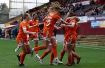Lisa Forrest of Glasgow City celebrates
