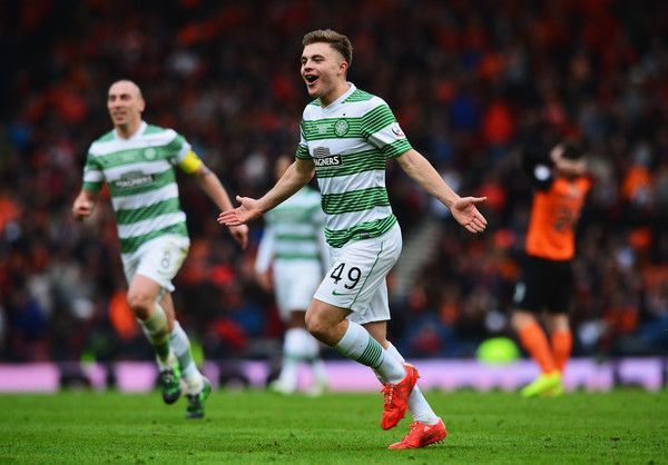 James Forrest scores