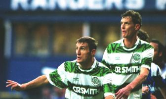 Tony Mowbray with Gary Gillespie