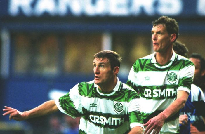 Tony Mowbray with Gary Gillespie