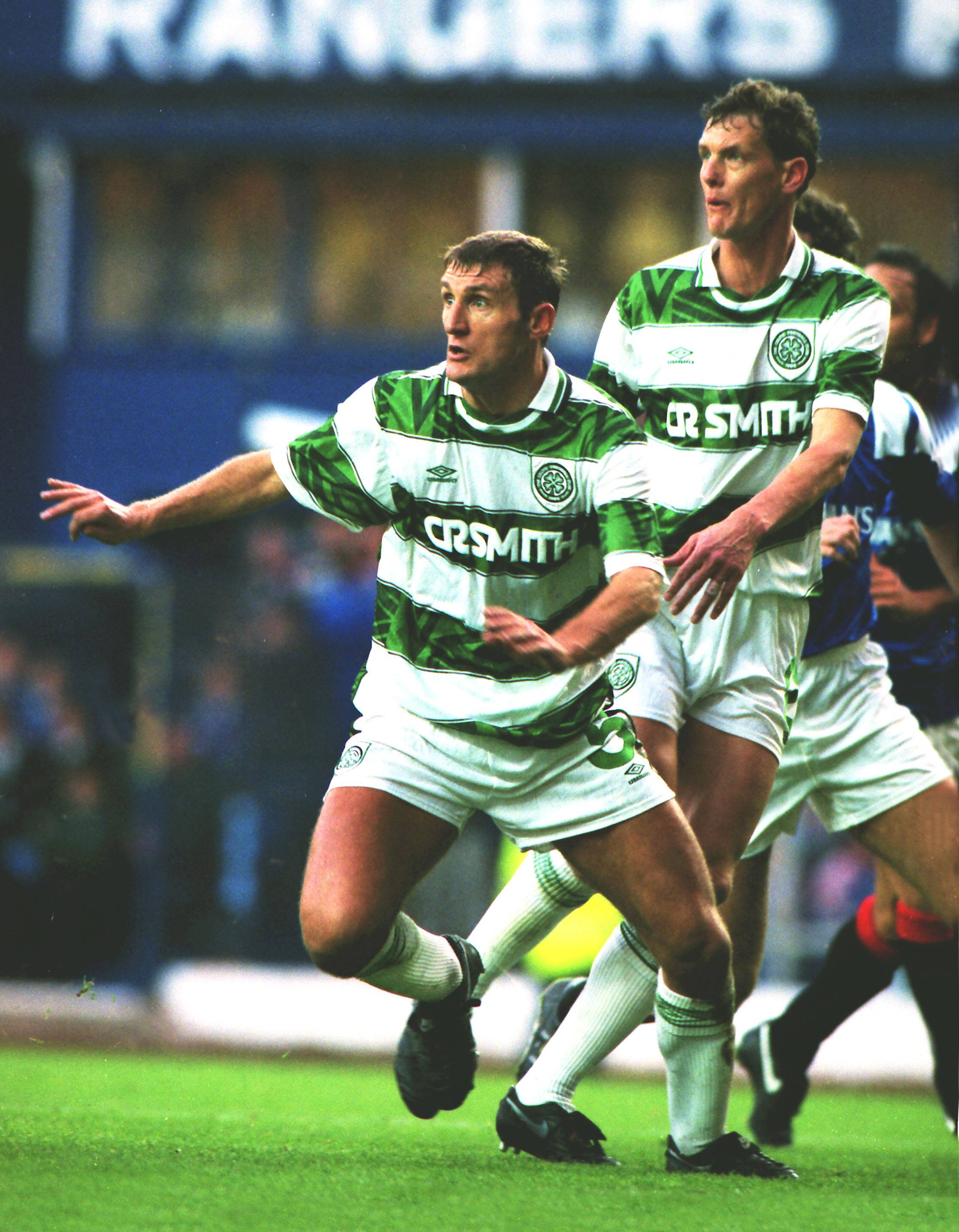 Tony Mowbray with Gary Gillespie