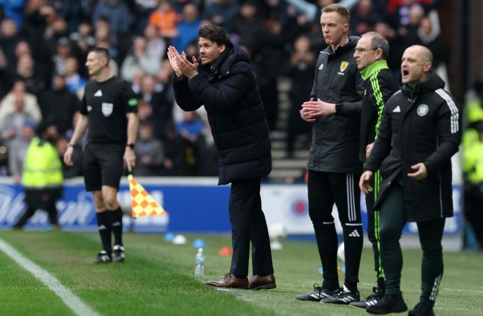 Martin O'Neill and Shaun Maloney