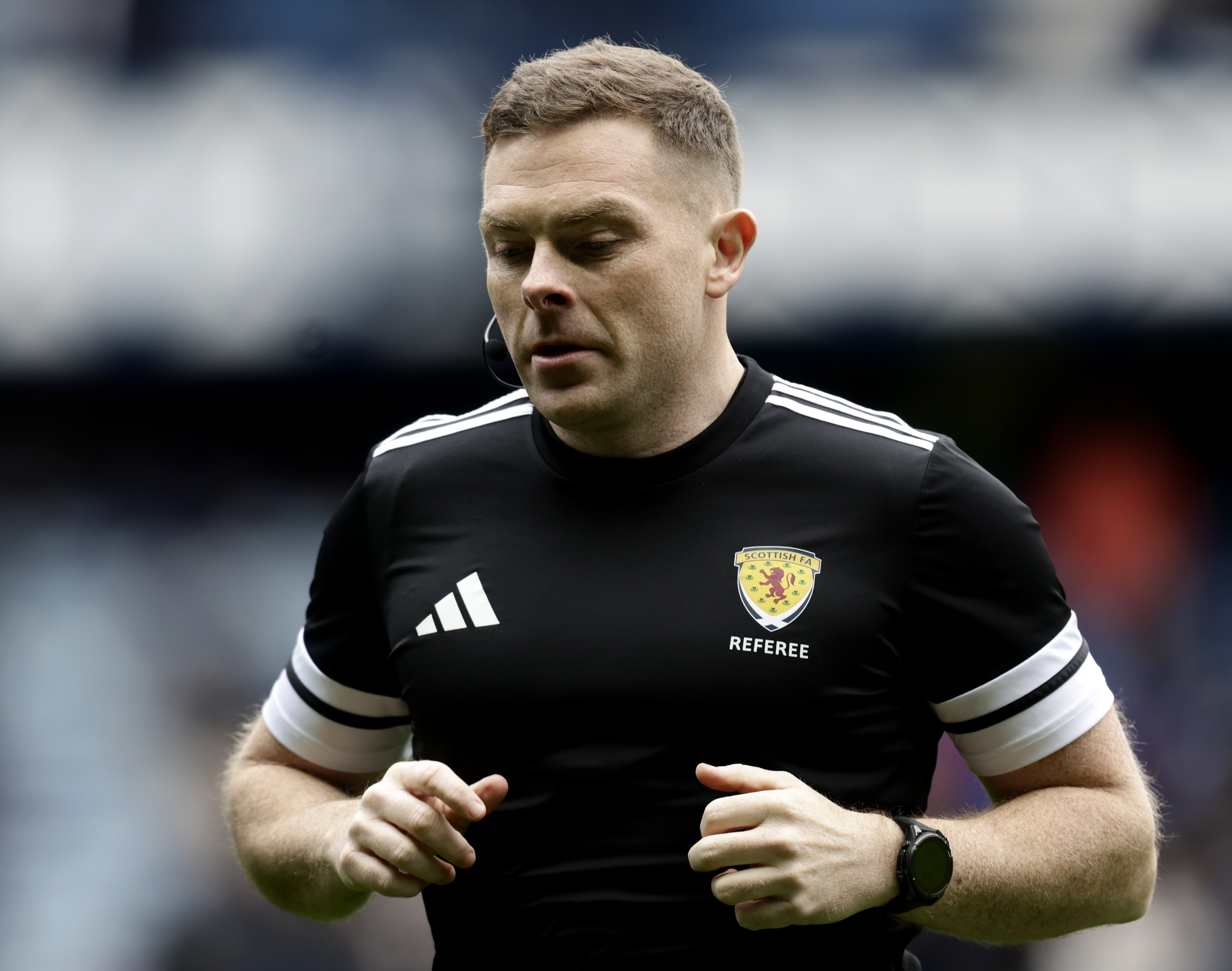 Referee John Beaton