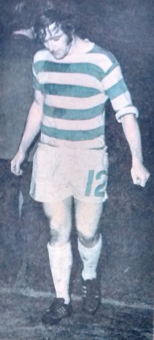 Dixie Deans. Celtic v Inter Milan, European Cup semi-final, 19 April 1972. Photo The Celtic Wiki