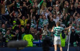Luke McCowan celebrates