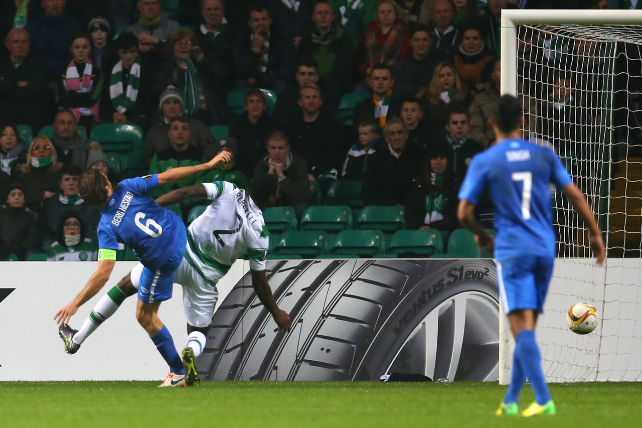 Tyler Blackett of Celtic