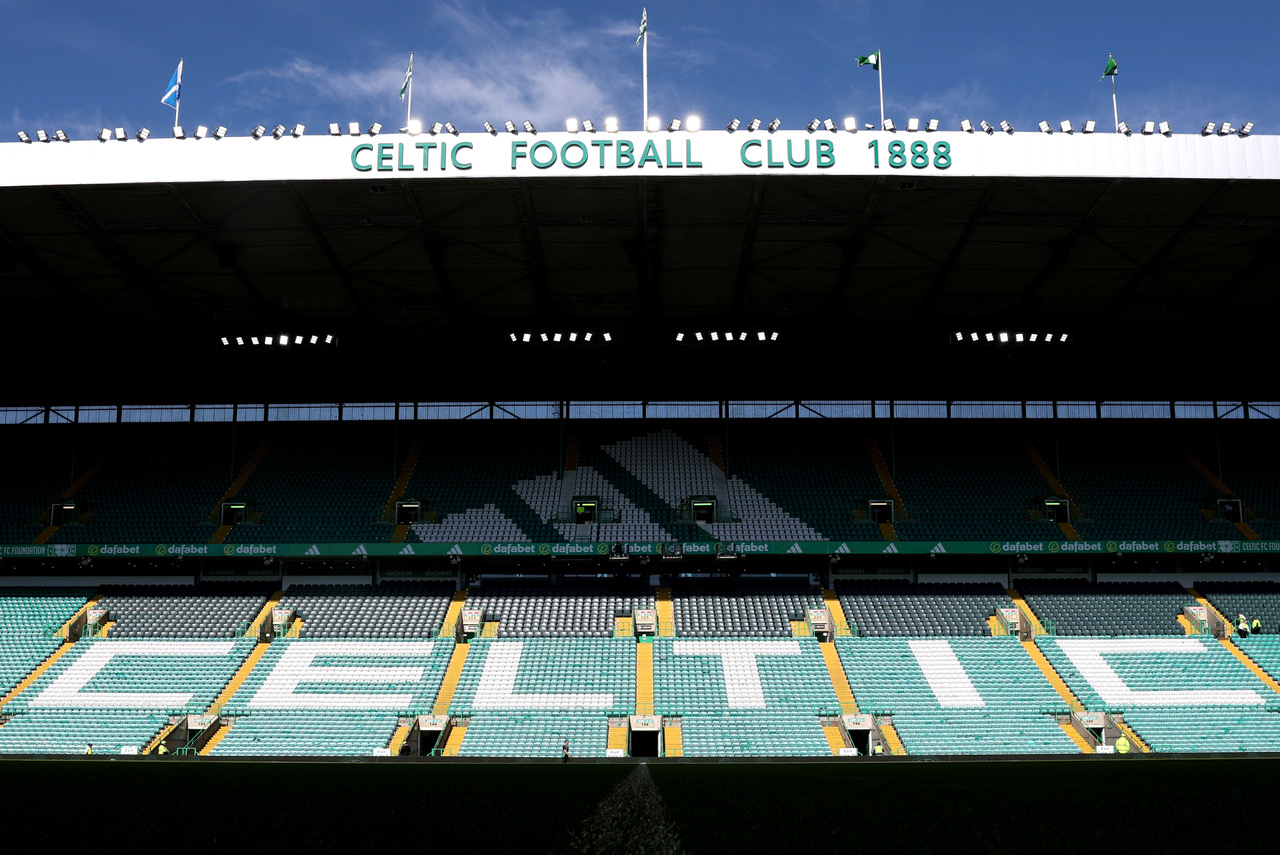 Celtic Park ahead of kick-off