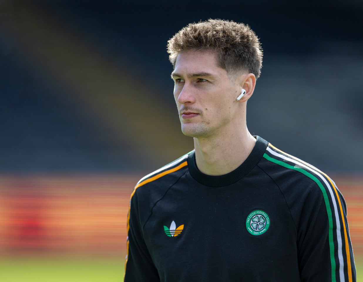 Tomas Cvancara at Dens Park ahead of kick-off