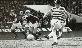 Mark Reid scores from the penalty spot