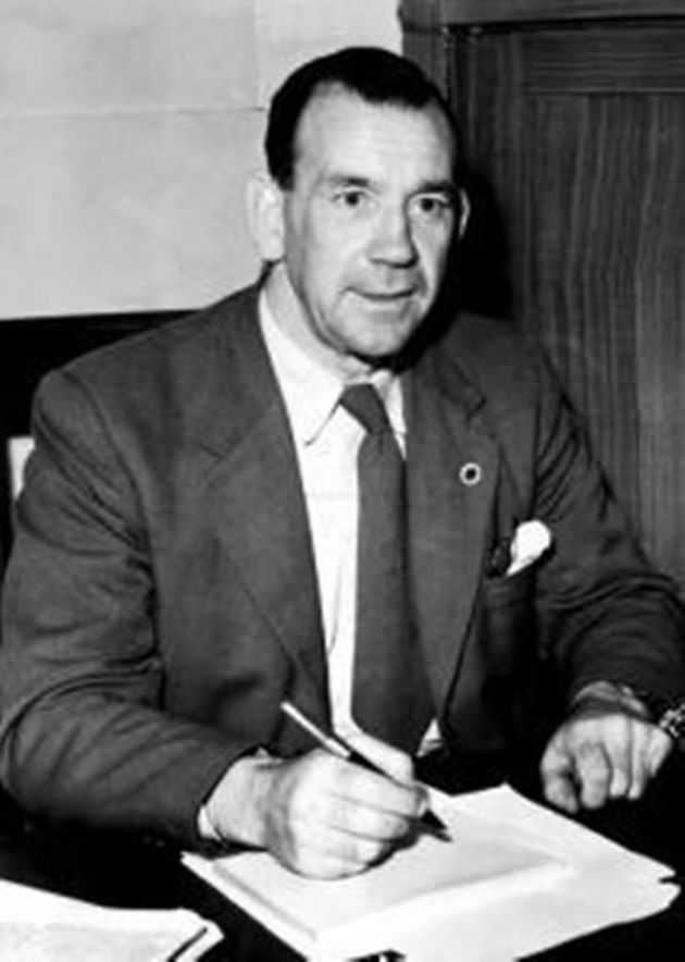 Celtic manager Jimmy McGrory