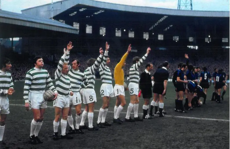 Celtic v Inter Milan, European Cup semi-final, 19 April 1972.