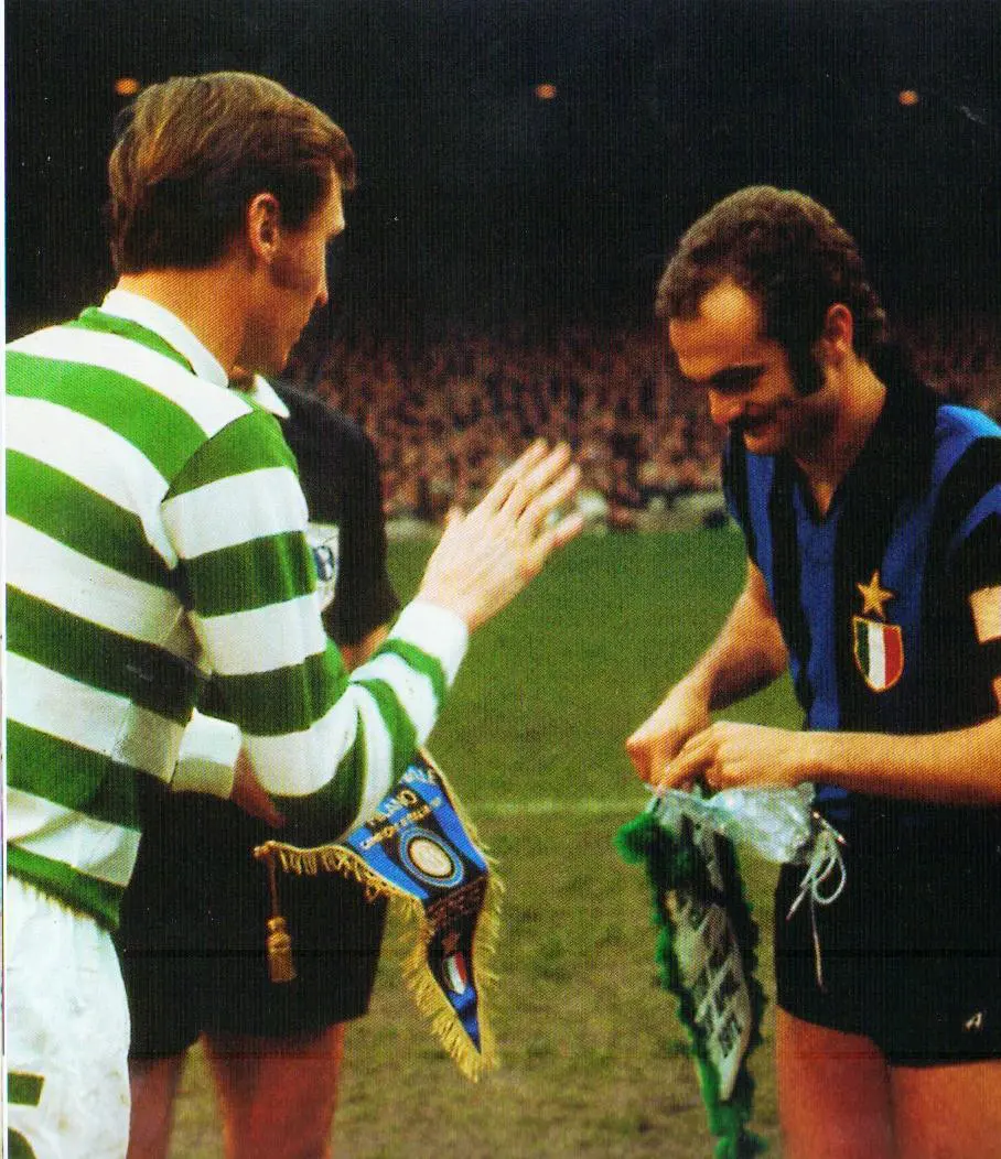 Celtic v Inter Milan, European Cup semi-final, 19 April 1972.