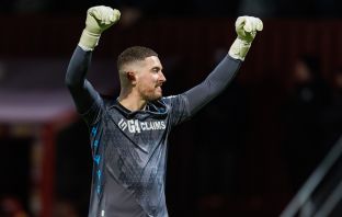 Motherwell Goalkeeper Calum Ward