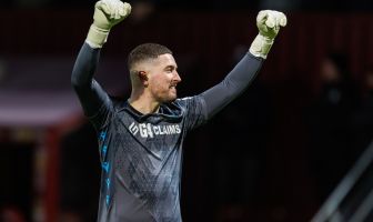 Motherwell Goalkeeper Calum Ward