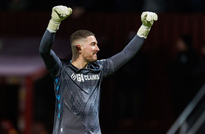 Motherwell Goalkeeper Calum Ward
