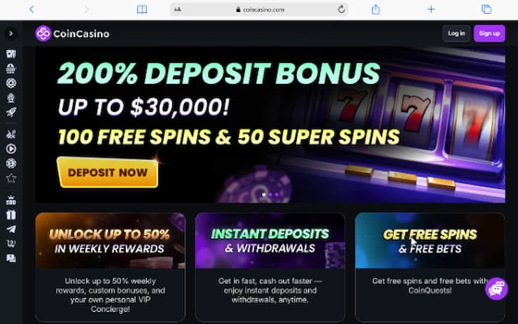 CoinCasino Telegram