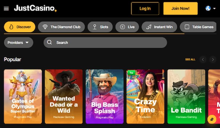 JustCasino Telegram
