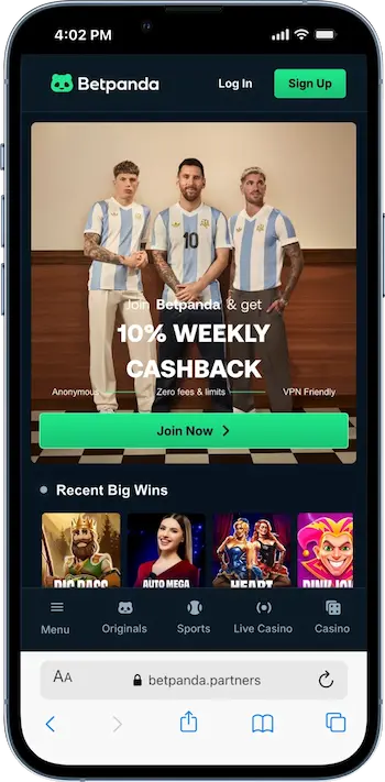 betpanda main page