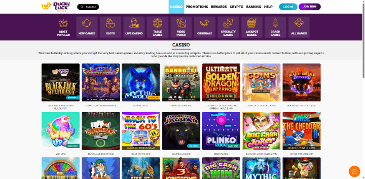 duckyluck casino