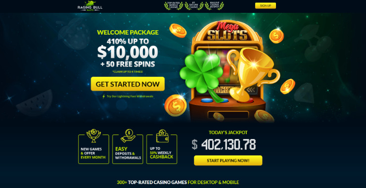 raging bull welcome offer