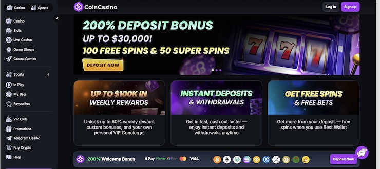 Crypto betting sites often offer huge bonuses for new players.