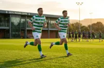 Celtic players return to training at Lennoxtown ahead of crucial title run-in fixtures