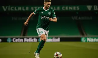 Hibernian midfielder in action as Celtic show transfer interest in summer window
