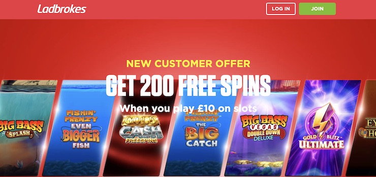Ladbrokes casino has some of the best new slots available at UK online casinos.