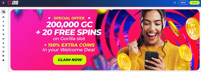 FreeSpin sweepstakes casino