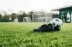Football training pitch in Belgium representing Shin Yamada's loan move to OH Leuven from Celtic