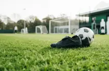 Football training pitch in Belgium representing Shin Yamada's loan move to OH Leuven from Celtic