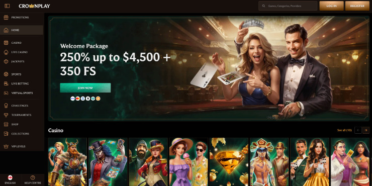 CrownPlay Canada online casino