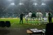 Celtic-inspired team regrouping in a stadium after European disappointment, reflecting transfer needs and Europa League recovery