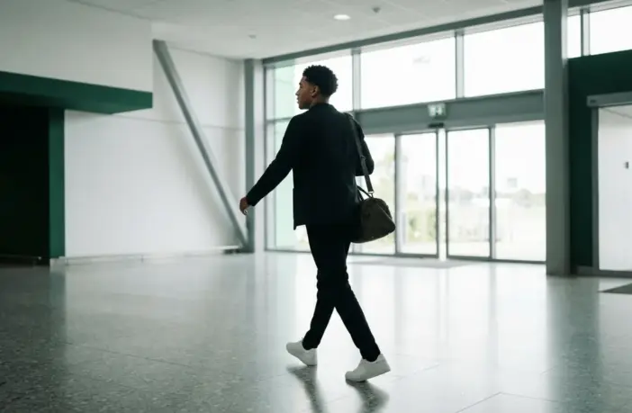 Football winger arriving in the UK as a Celtic transfer nears completion