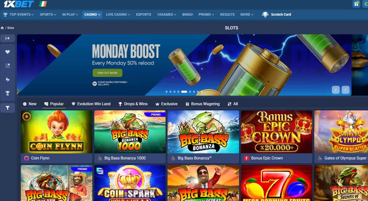 1xbet review screenshot ID desktop