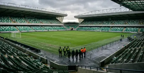 First Celtic Park Charge Emerges From Hearts Title-Day Disorder